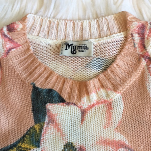 Show Me Your Mumu Cropped Varsity Sweater- in Southern Magnolia Knit - Picture 5 of 12